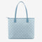 Margot Small With Zip Fan Pois Denim